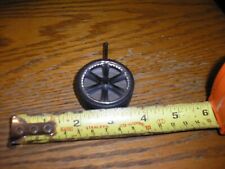Rare 1 7/8" Diameter Custom Wheel & Tire with Phillips Screw Driver Free SHIP