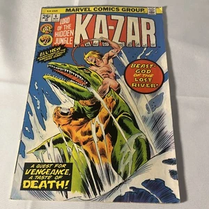 Marvel Comics Kazar Herr des verborgenen Dschungels #6 November 1974 - Bild 1 von 8