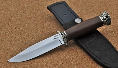 Elmax ROSTFREI OutdoorMesser Nazarov Knives Russland Handarbeit HRC62 Лидер - Bild 1 von 4