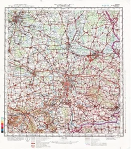 Mapas topográficos militares soviéticos rusos - BRAUNSCHWEIG (Alemania), edición 1981 - Imagen 1 de 8