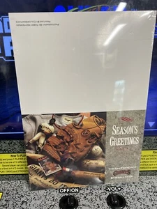 Late 1980s San Francisco Giants “Seasons Greetings” Cards SEALED PACK Will Clark - Picture 1 of 13