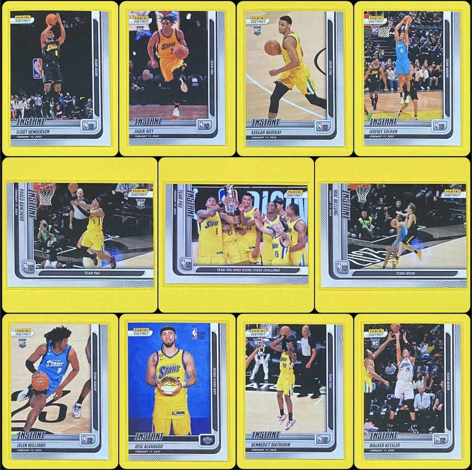 2022-23 Panini Instant Basketball - NBA RISING STARS 1/545 SP - Pick A Card - RC - Image 1 of 1