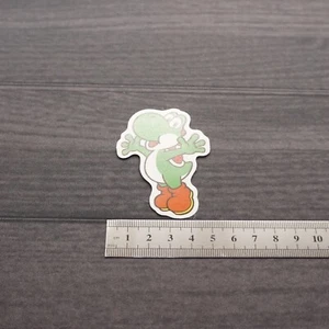 Super Mario Bros 3D World | Happy Standing Green Yoshi Sticker Decal | Nintendo - Picture 1 of 3