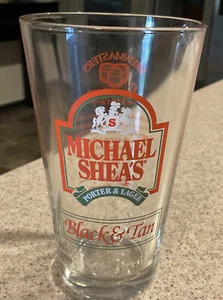 Pint Glass “Michael Shea’s Black & Tan” Brand NEW - Picture 1 of 2