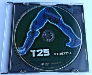 Stretch Focus T25 Alpha Authentic Replacement Motivating Fitness DVD Disc - Picture 1 of 6