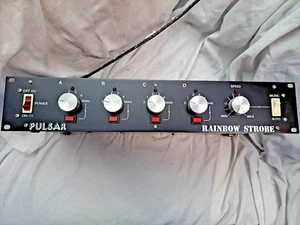 NIB Pulsar Rainbow Strobe Remote Controller RARE!! 4 Channel Vintage W/ Audio!!! - Picture 1 of 5