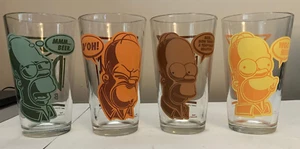 Gebraucht 4 Simpsons Duff Bier Glas Becher Set 2013 Homer 20th Century Fox 16oz - Bild 1 von 8