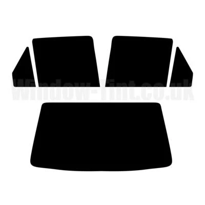 Pre Cut Window Tinting Film for Ford Fiesta 5-door 1989-95 35% Light Rear Tint - Image 1 of 4