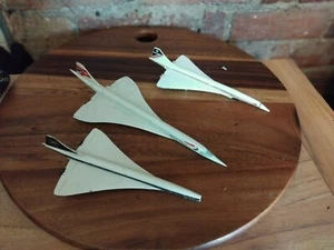 corgi concorde die cast modelos x2 y un airfix repuestos reparación - Imagen 1 de 5
