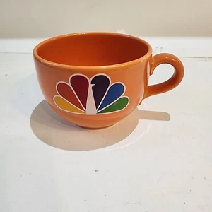 Waechtersbach Becher NBC New York Peacock Orange Lg 16 Oz Selten Made in Germany Tasse - Bild 1 von 7
