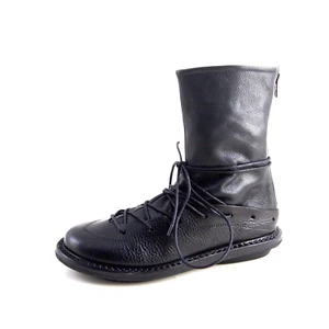 Trippen Zeus F Botas Cuero Negro Mujer Talla US 7 EU 38 - Imagen 1 de 10