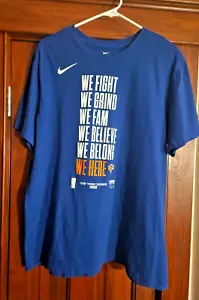New York Knicks - 2021 Playoffs T Shirt (Nike) - Picture 1 of 3