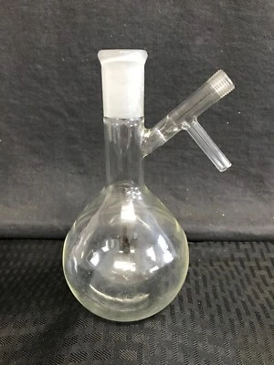 Laboratory 500mL 24/40 Glass Airfree Schlenk Reaction Flask No Valve - Image 1 of 4