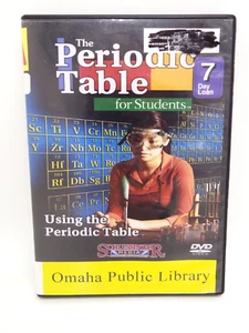Using The Periodic Table DVD ~ Grades 9 & Up 2004 English & Spanish Ex-library - Picture 1 of 7