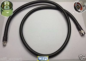 FlightAware Pro USB 10-100 Feet RFC400 RF Jumper Coax Cable SMA Male to N Male - Picture 1 of 1