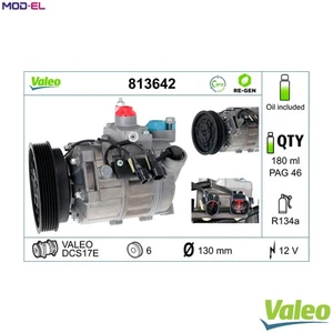 COMPRESSOR AIR CONDITIONING 813642 FOR VOLVO XC90/SUV B6324S/6324S5 3.2L 6cyl - Picture 1 of 10