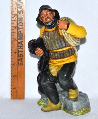 Ultra Rare Royal Doulton Prototype Old Salt Lifeboat Man RLNI 8” Figurine OOAK? - Image 1 of 4