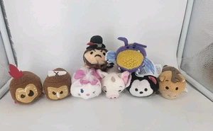 Disney Tsum Tsum Lot 8 Moana Aristocrats Pirates Caribbean Toy Story Pinocchio  - Picture 1 of 11