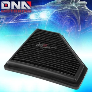 FOR 08-11 FORD FOCUS 2.0L BLACK REPLACEMENT RACING DROP IN AIR FILTER PANEL - Picture 1 of 6
