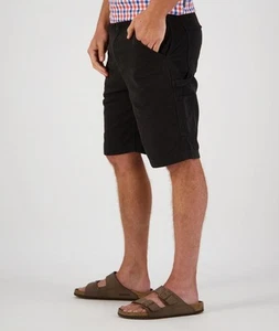 Swanndri Glenbrook Short Black 100% cotton canvas, 290gsm, Canvas work - Picture 1 of 13