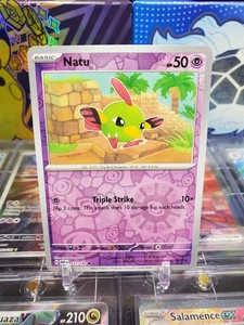 Pokemon común holograma inverso Natu 071/182 TCG S&V Paradox Rift - Imagen 1 de 2