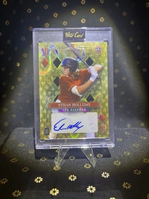2024 Ethan Holliday Wildcard 1/1 PRC Auto !!! - Image 1 of 3