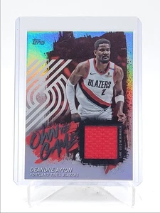 DEANDRE AYTON 2025-26 TOPPS OWN THE GAME WORN PATCH RAINBOW Q5369 - Picture 1 of 2