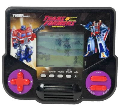Videojuego portátil Hasbro Tiger Electronics The Transformers Generación 2 funciona Foto 1 de 4
