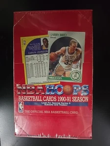 1990-91 NBA Hoops Series 2 Basketball Cards Box Factory Sealed 36 Packs - Picture 1 of 1