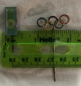 Vintage Stick Pins Olympics Enameled Rings & 1972 Munchen Munich Germany - Picture 1 of 3