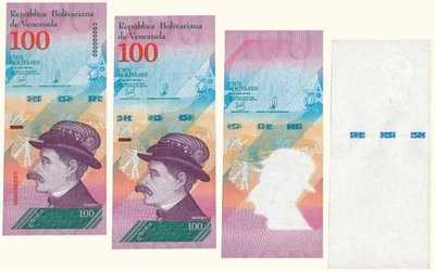 VENEZUELA, 100 Bs Soberanos, Mayo-18-2018, Serie C8, UNC. **PRUEBA DE IMPRESION - Image 1 of 2