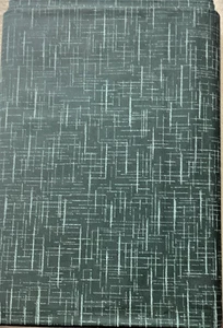 3.Yds MDG. Dark Green Basket Weave Pattern - Picture 1 of 2