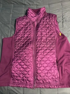 Ll Bean Pullover Weste Damen 2XL Lila Gesteppt Thinsulate Outdoor Freizeit 0HMT1 - Bild 1 von 5