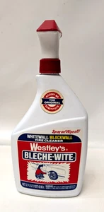 Westley's Bleche-Wite Whitewall/Blackwall Tire Cleaner 32 f oz Full Spray Bottle - Picture 1 of 1