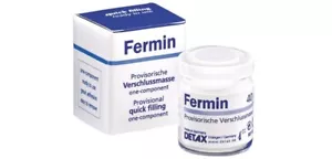 40g Zahnzement Fermin weiß Material Krone Brücke verloren Loch selbst kleben fil - Bild 1 von 2