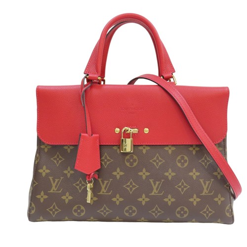 LOUIS VUITTON（LV） Borsa a tracolla LOUIS VUITTON Venus monogramma tela marrone rosso M41738