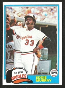 1981 Topps Baseball #490 Eddie Murray NM-MT HOF BALTIMORE ORIOLES (SB1) - Bild 1 von 1