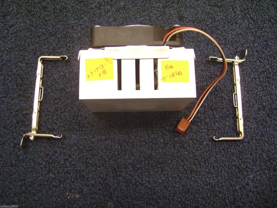 e-Machines T1840 OEM Desktop Heatsink with Clips and Fan - Image 1 of 4