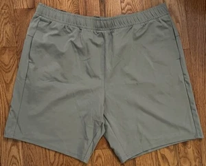 Men's shorts Member's Mark Luxe Active Comfort~Soft Sage~Size XXL - Picture 1 of 7