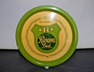 rare Vintage Beer Tray,  ringnes beer - Picture 1 of 5