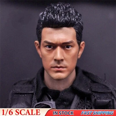1/6 Asian Male Stars Takeshi Man Head Sculpt F 12" Hot Toys Worldbox Body Figure - Image 1 of 4