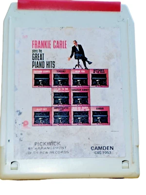 Frankie Carle Plays the Great Piano Hits 8 Track Tape Camden by RCA CBS7053 - Bild 1 von 3