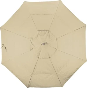 11-Foot Patio Umbrella Replacement Canopy Cover, Antique Beige, C118-F22-DWV - Picture 1 of 1