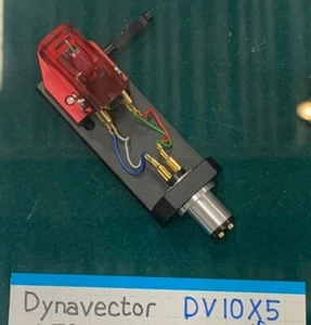 Cartucho fono estéreo bobina móvil Dynavector DV10X5 MC USADO JAPÓN audio vintage - Imagen 1 de 1