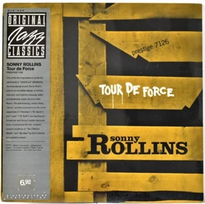 PRESTIGE 7126 / OJC-095 USA Sonny ROLLINS "Tour The Force" OBI FACTORY SEALED - Imagen 1 de 2