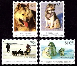 AAT 1994 The Last Huskies. High Values set of 4 Immaculate MNH • FREE POST • - Bild 1 von 1