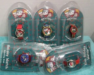 5 NEW 1998 RAGGEDY ANN & ANDY TARGET SNOWDEN HOLIDAY WATCHES  - Picture 1 of 12