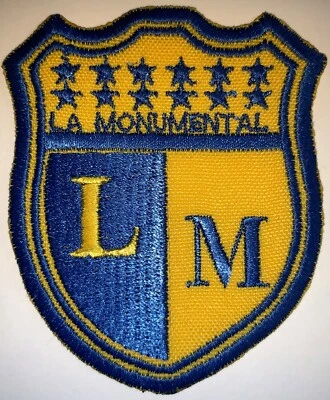 Club America La Monumental Patch 3" Iron-On Repro New A468 - Image 1 of 2