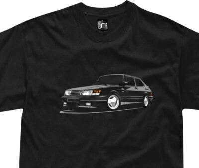 T-shirt for saab 900 turbo fans classic swedish sportscar t-shirt - Image 1 of 4
