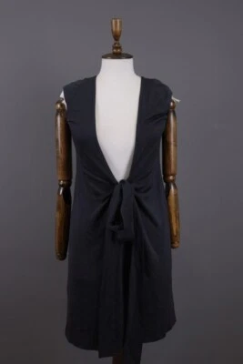 Cárdigan largo sin mangas tejido de lana envolvente trasera Diane Von Furstenberg 4 Foto 1 de 4